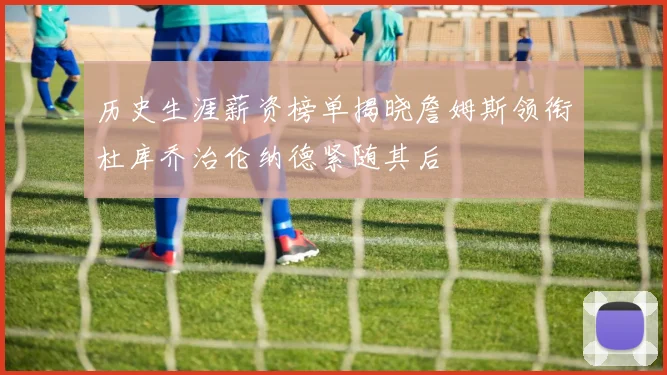 历史生涯薪资榜单揭晓詹姆斯领衔杜库乔治伦纳德紧随其后