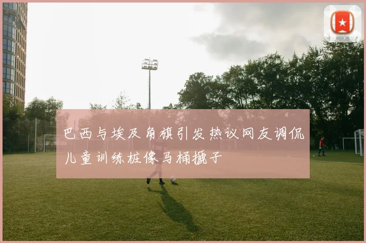 巴西与埃及角旗引发热议网友调侃儿童训练桩像马桶搋子